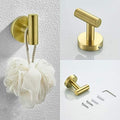 Golden 3 Piece Bathroom Hardware Set